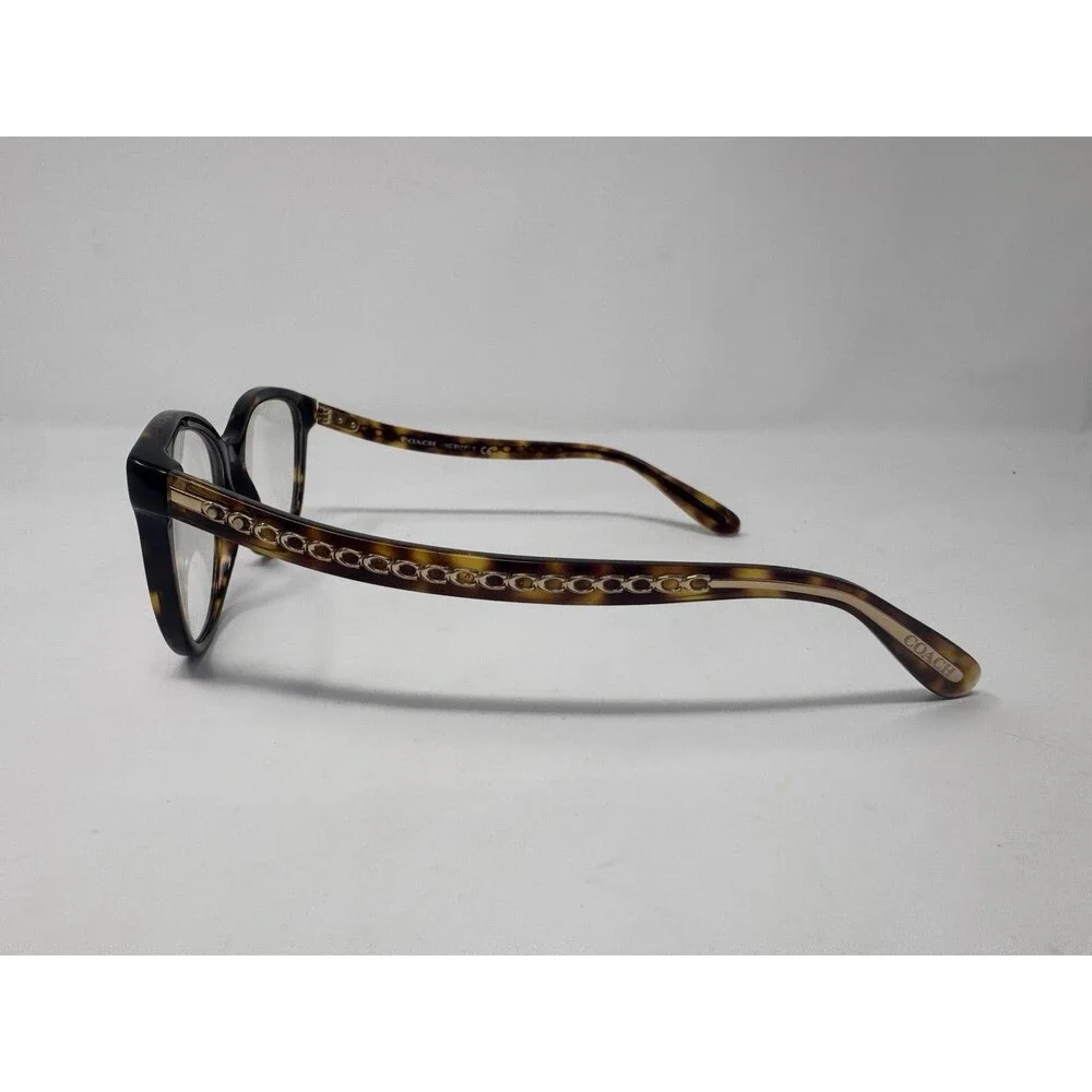 Coach Eyeglass Frames HC 6177 52-17-140 Dark Tortoise 5120